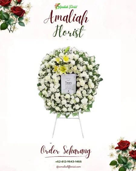 Krans Bunga Duka Kertosono